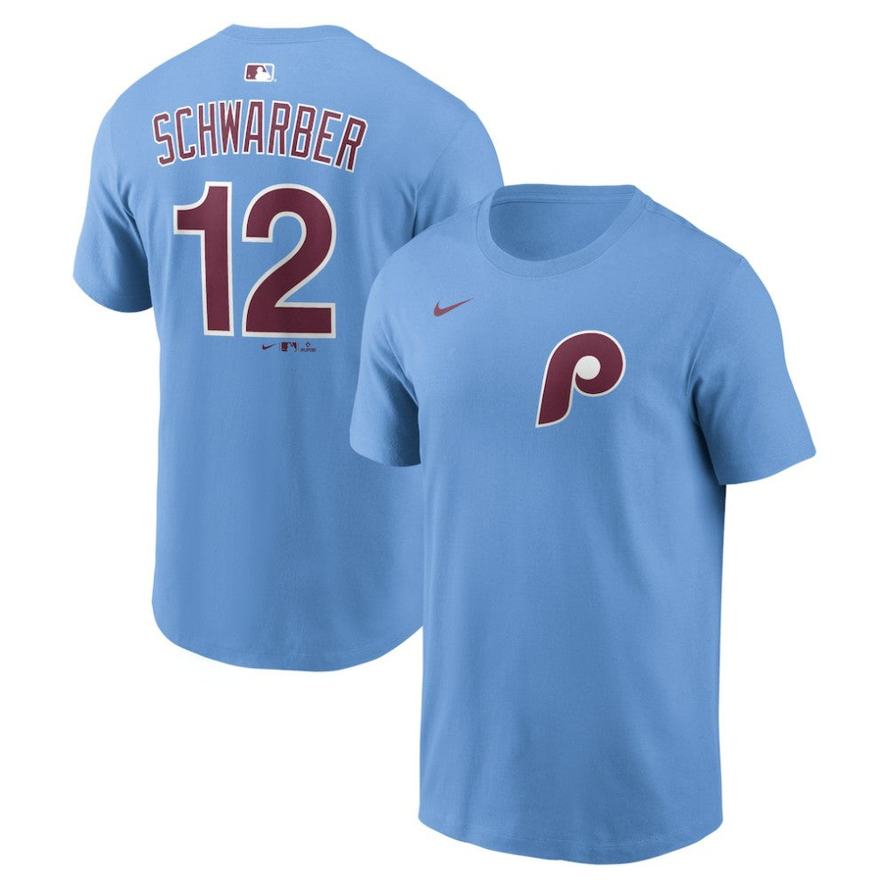 Kyle Schwarber Philadelphia Phillies Nike Name & Number T-Shirt Clearance