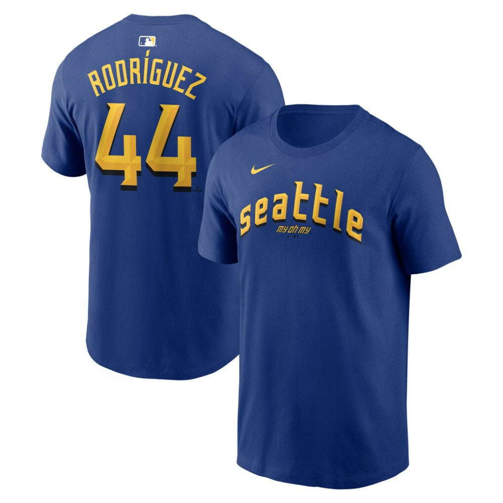 Julio Rodríguez Seattle Mariners Nike City Connect Name & Number T-Shirt Lifestyle