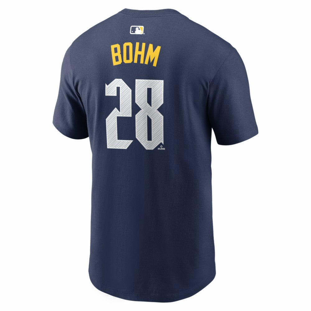 Alec Bohm Philadelphia Phillies Nike City Connect Name & Number T-Shirt Lifestyle