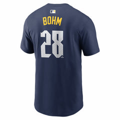Alec Bohm Philadelphia Phillies Nike City Connect Name & Number T-Shirt Lifestyle