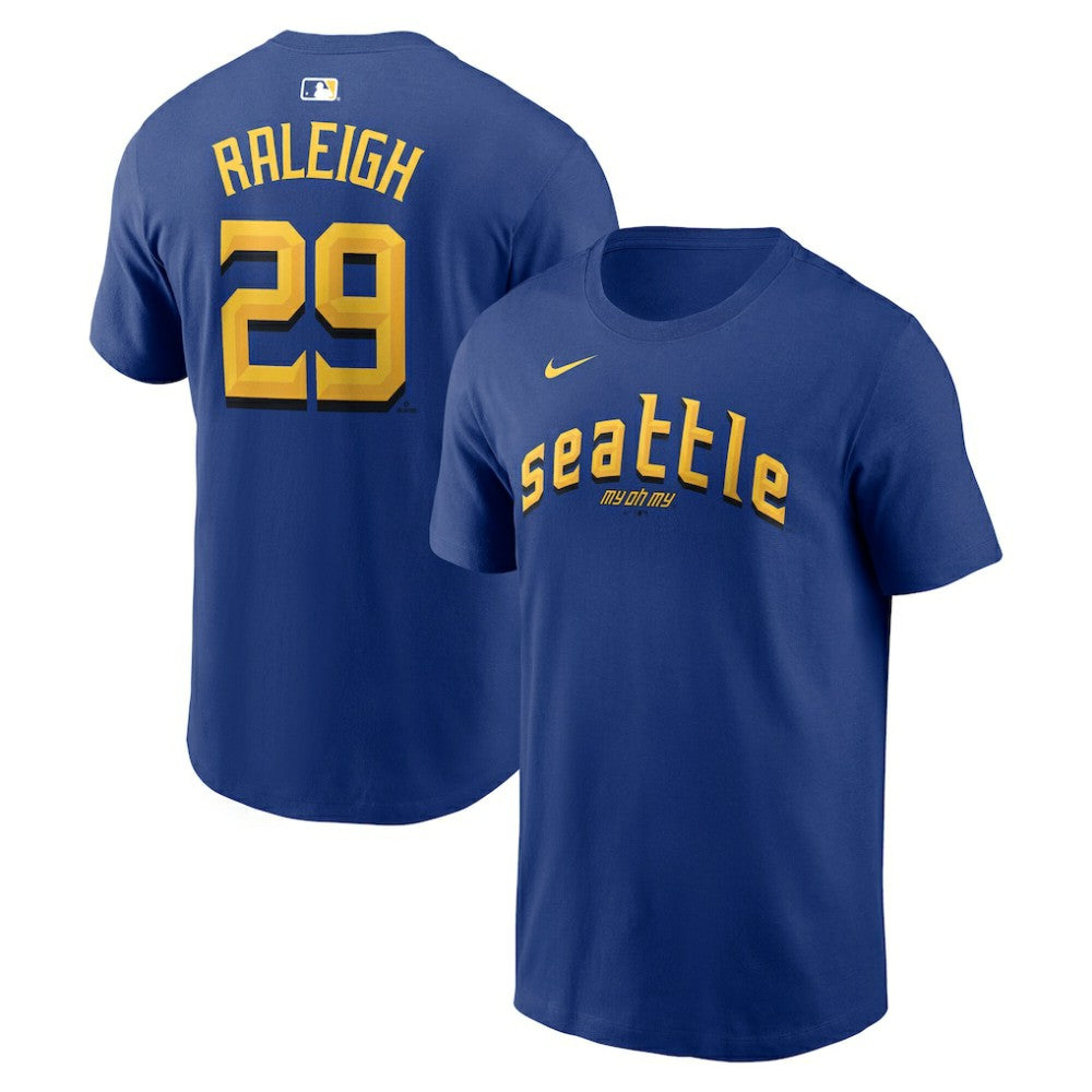 Cal Raleigh Seattle Mariners Nike City Connect Name & Number T-Shirt discount