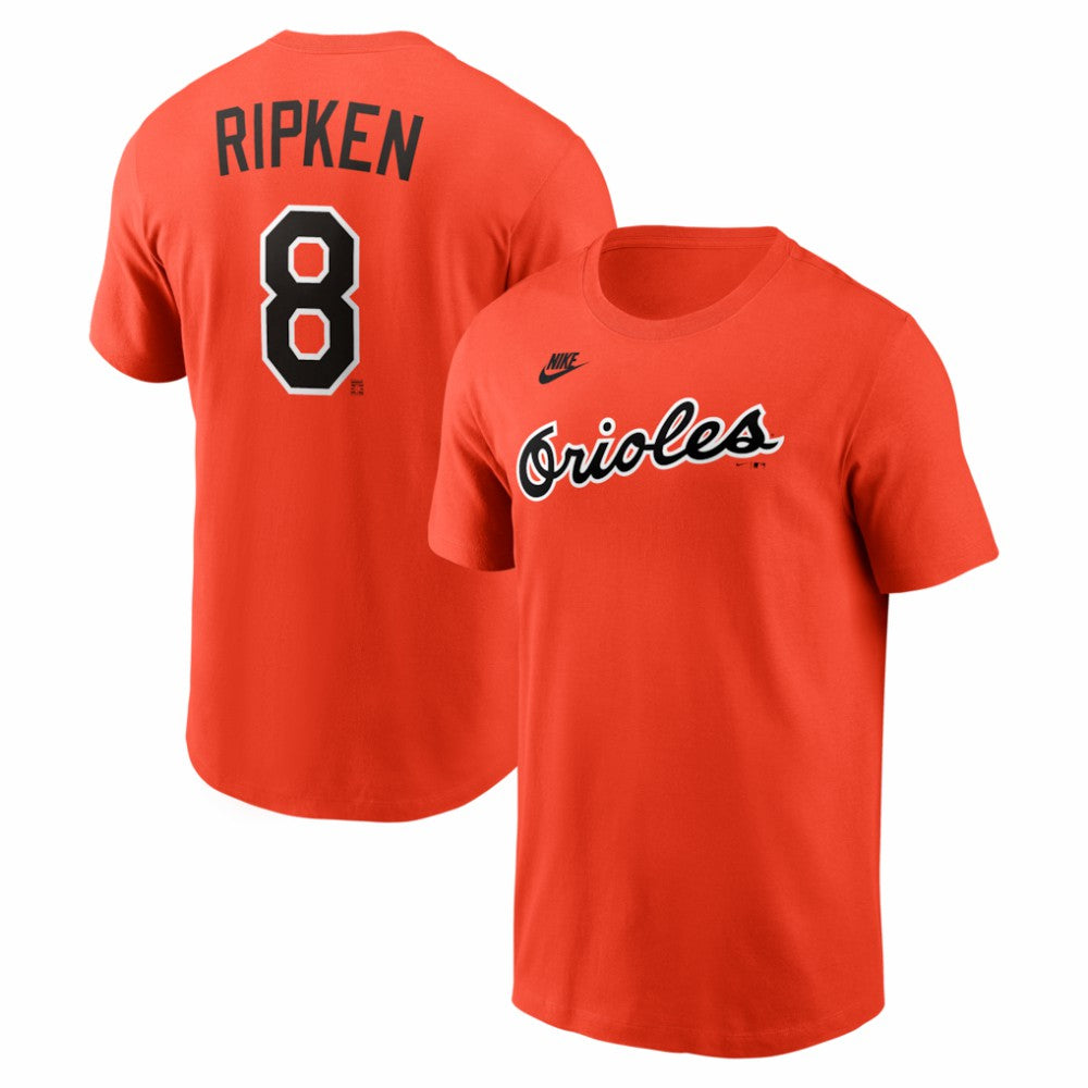 Cal Ripken Jr. Baltimore Orioles Nike Cooperstown Collection Name & Number T-Shirt Sale