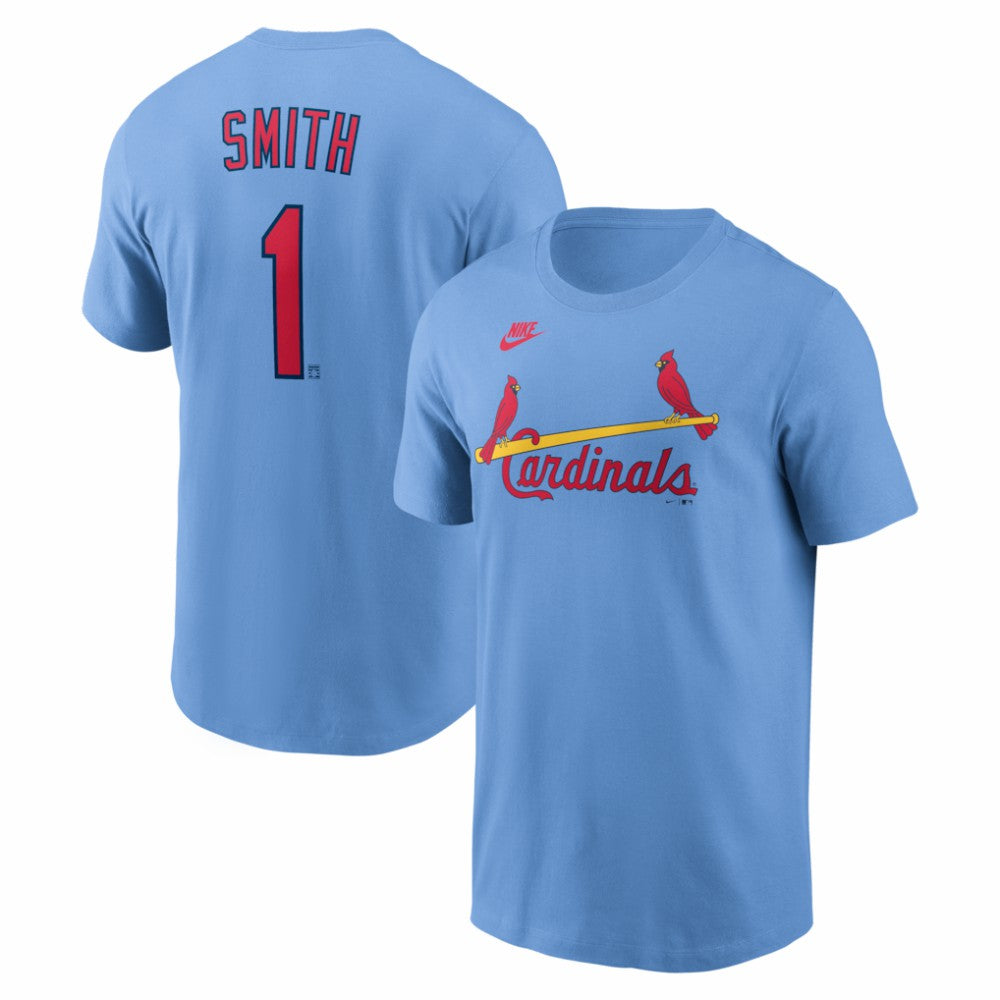 Ozzie Smith St. Louis Cardinals Nike Cooperstown Collection Name & Number T-Shirt Near Me