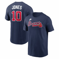Chipper Jones Atlanta Braves Nike Cooperstown Collection Name & Number T-Shirt Near Me