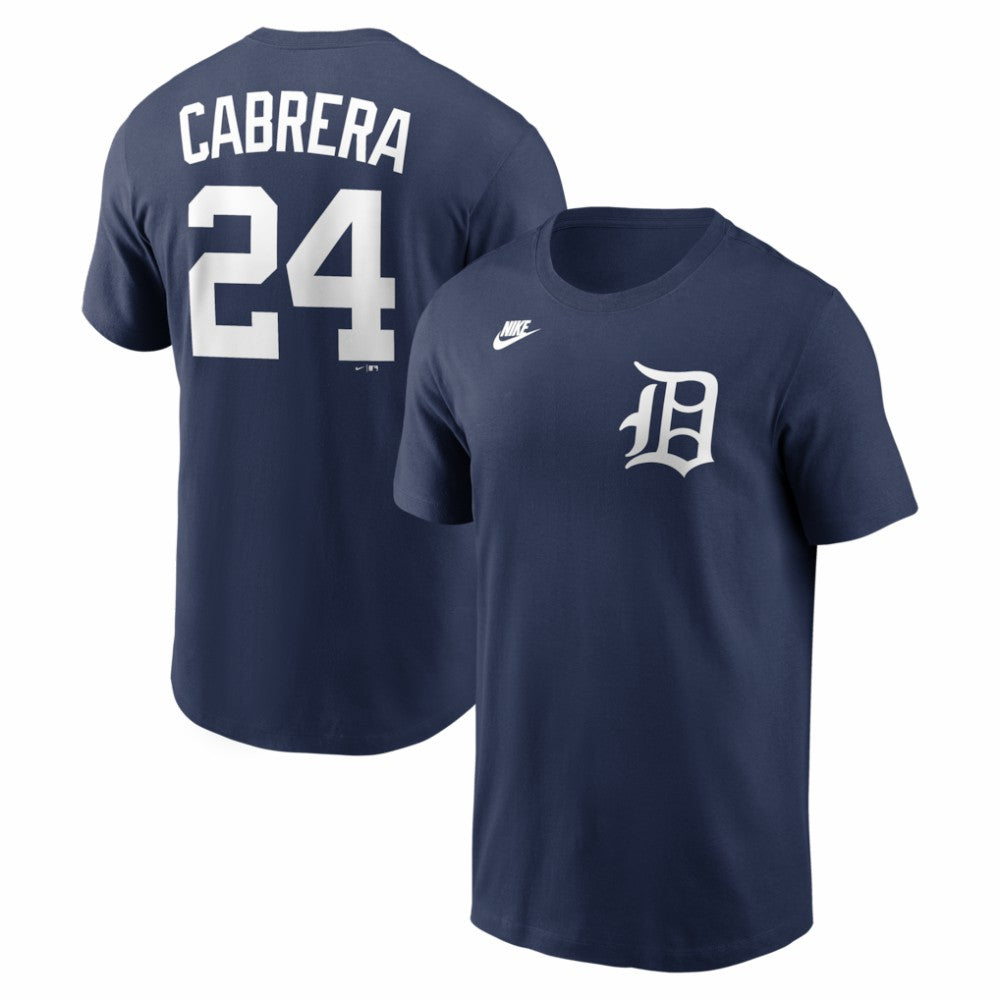 Miguel Cabrera Detroit Tigers Nike Cooperstown Collection Name & Number T-Shirt Clearance