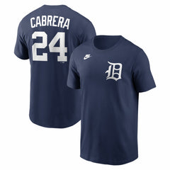 Miguel Cabrera Detroit Tigers Nike Cooperstown Collection Name & Number T-Shirt Clearance