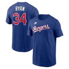 Nolan Ryan Texas Rangers Nike Cooperstown Collection Name & Number T-Shirt discount
