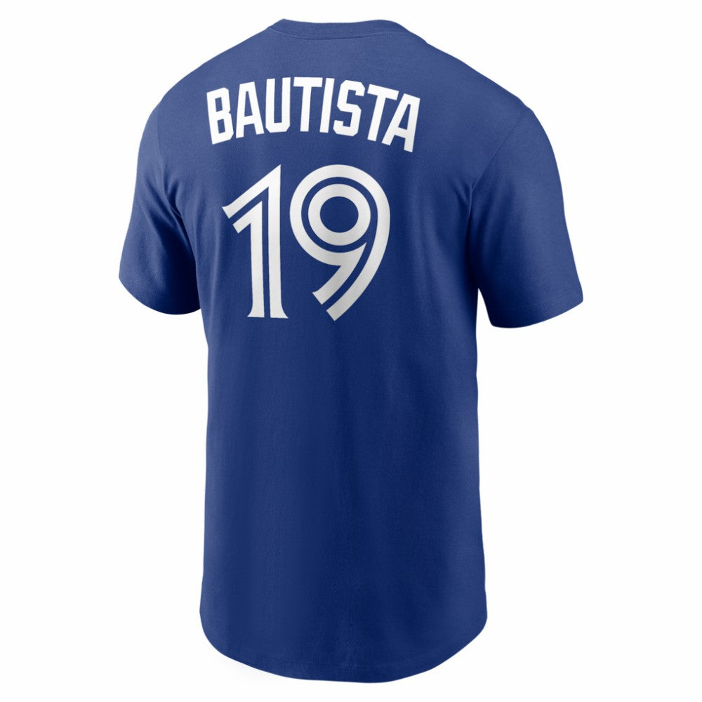 Jose Bautista Toronto Blue Jays Nike Cooperstown Collection Name & Number T-Shirt Near Me