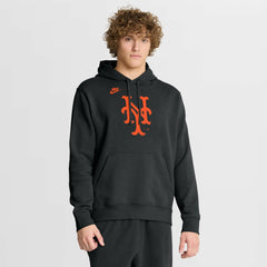 New York Mets Nike Cooperstown Collection Logo Club Hoodie On Sale