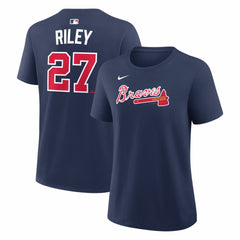 Austin Riley Atlanta Braves Nike Women's Name & Number T-Shirt for sale
