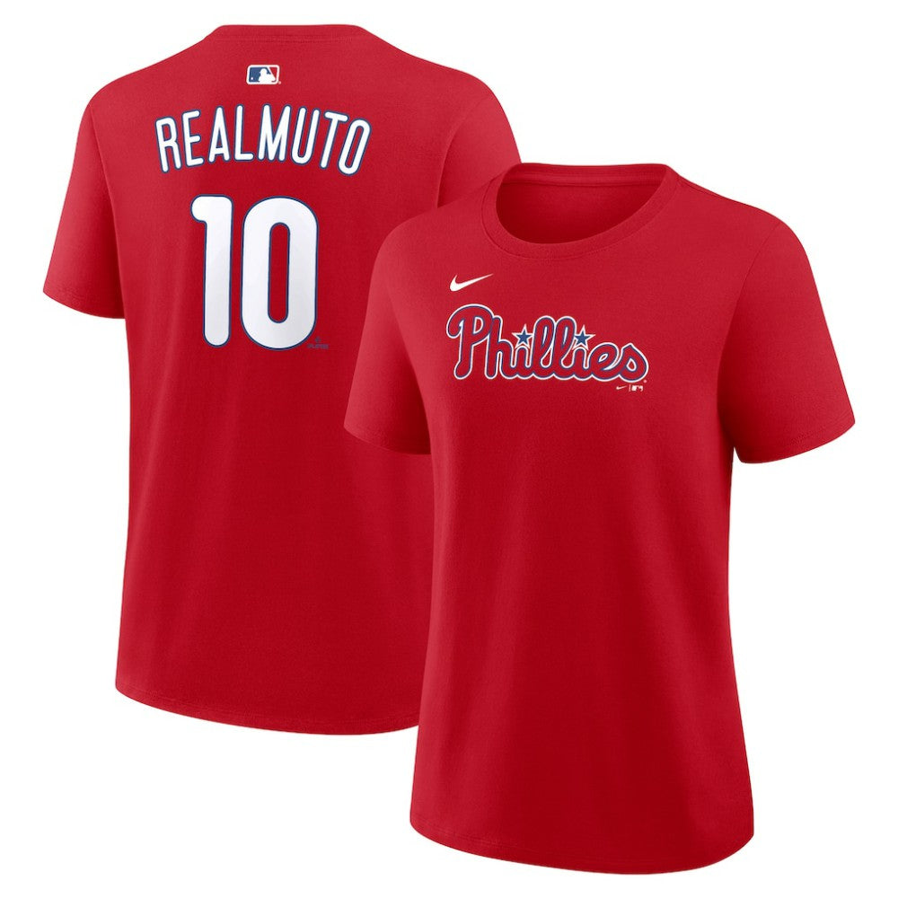 J.T. Realmuto Philadelphia Phillies Nike Women's Name & Number T-Shirt discount