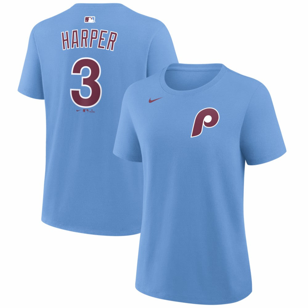 Bryce Harper Philadelphia Phillies Nike Women's Name & Number T-Shirt Clearance