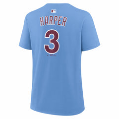 Bryce Harper Philadelphia Phillies Nike Women's Name & Number T-Shirt Clearance