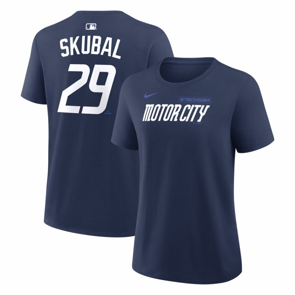Tarik Skubal Detroit Tigers Nike Women's City Connect Name & Number T-Shirt Lifestyle