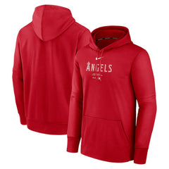Los Angeles Angels Nike Authentic Collection Practice Performance Pullover Hoodie Near Me