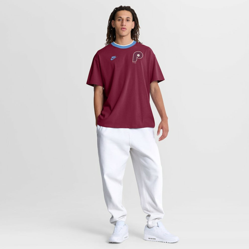 Philadelphia Phillies Nike Cooperstown Collection Ringer T-Shirt On Sale