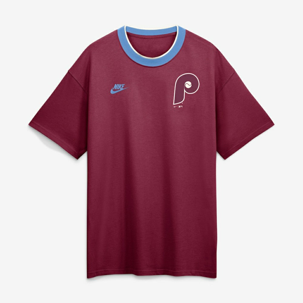 Philadelphia Phillies Nike Cooperstown Collection Ringer T-Shirt On Sale