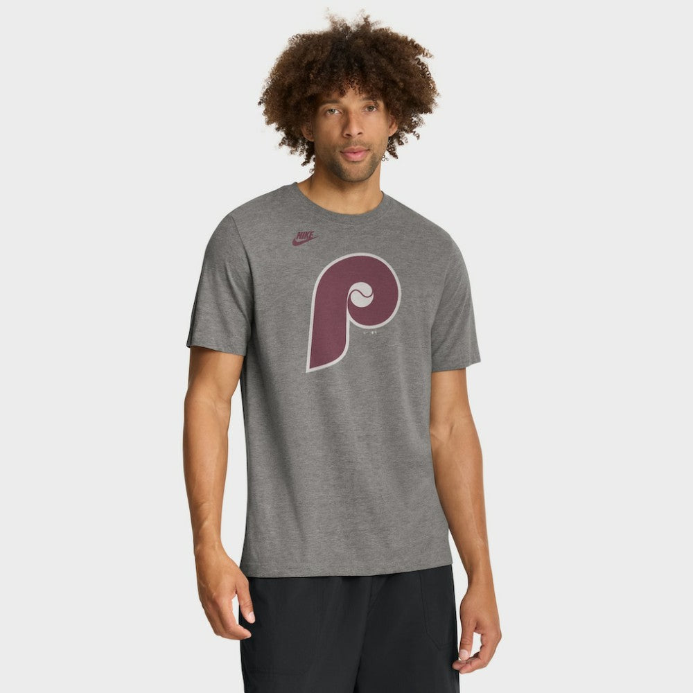 Philadelphia Phillies Nike Cooperstown Logo Tri-Blend T-Shirt discount