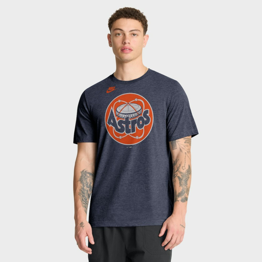 Houston Astros Nike Cooperstown Logo Tri-Blend T-Shirt for sale