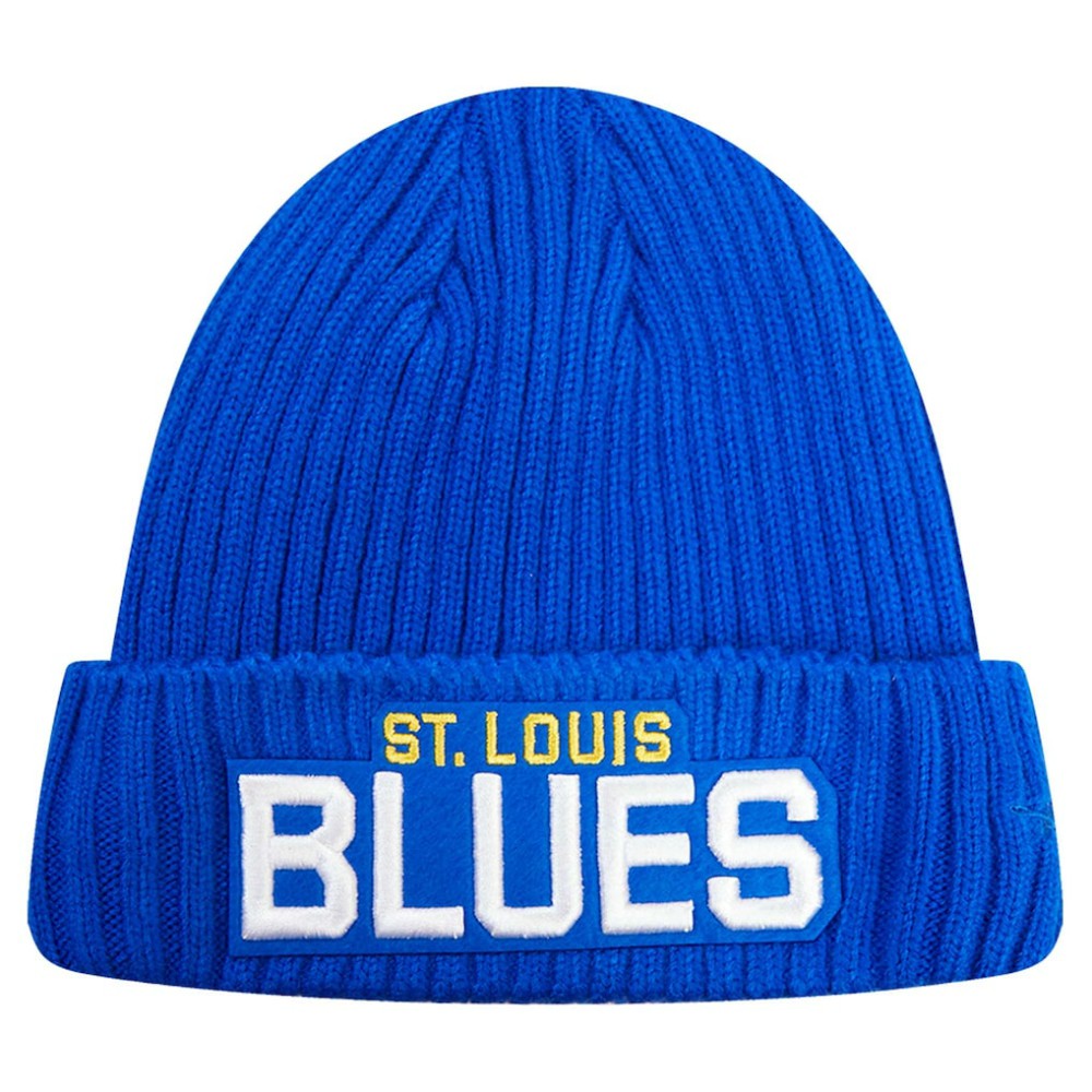 St. Louis Blues - Pro Standard Classic Core Cuffed Knit Hat Royal