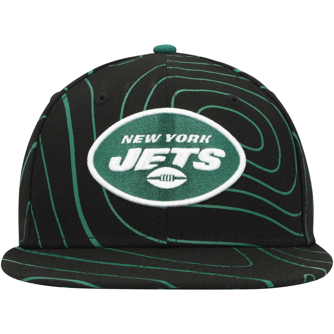 New York Jets New Era Geo 59FIFTY Fitted Hat Black - NFL