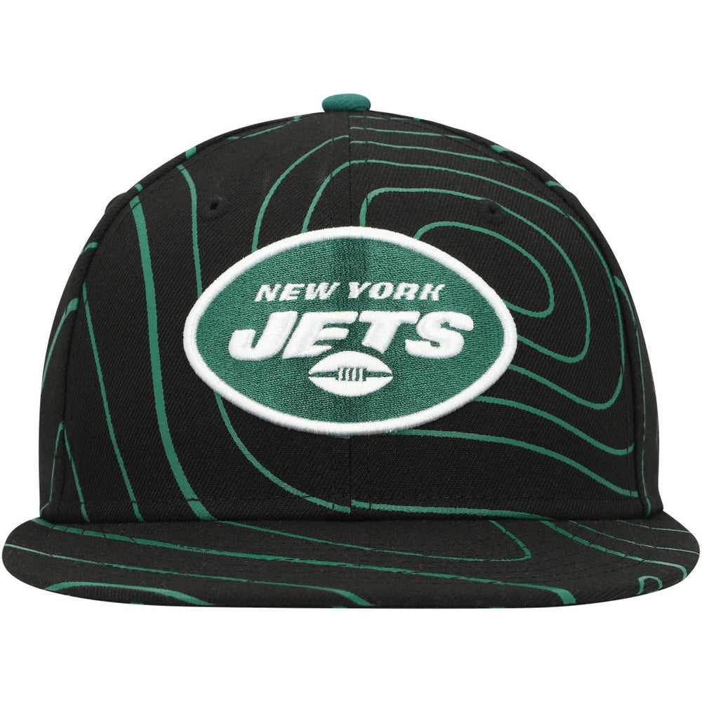 New York Jets New Era Geo 59FIFTY Fitted Hat Black - NFL
