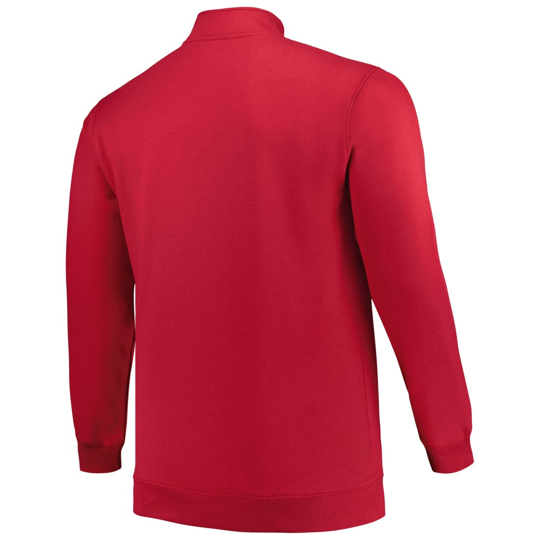 Tampa Bay Buccaneers Profile Big & Tall Fleece Quarter-Zip Jacket Red - NFL