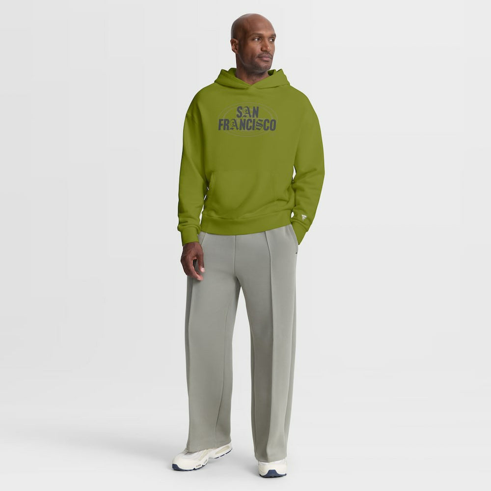 San Francisco 49ers Oversized Type Play Location Hoodie Green - Fanatics