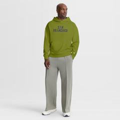 San Francisco 49ers Oversized Type Play Location Hoodie Green - Fanatics