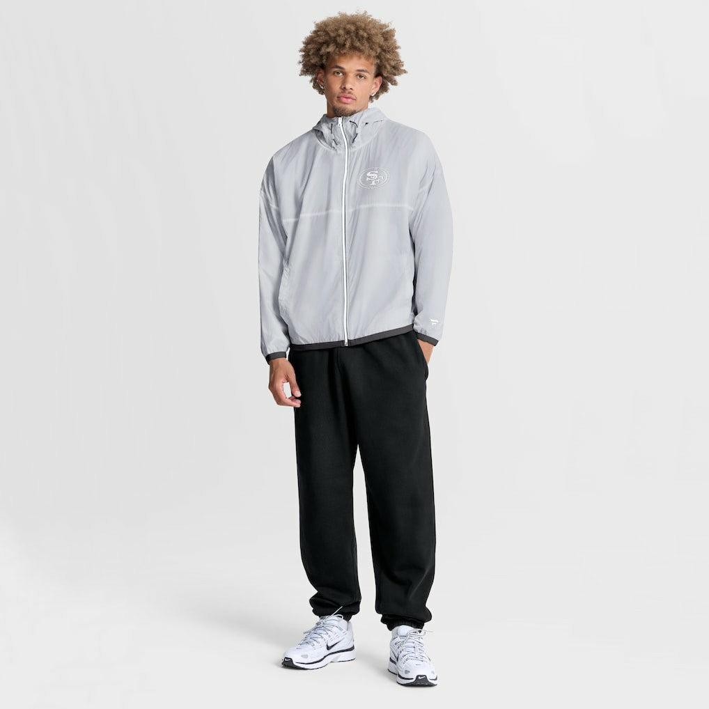 San Francisco 49ers Type Play Down Full-Zip Jacket White - Fanatics