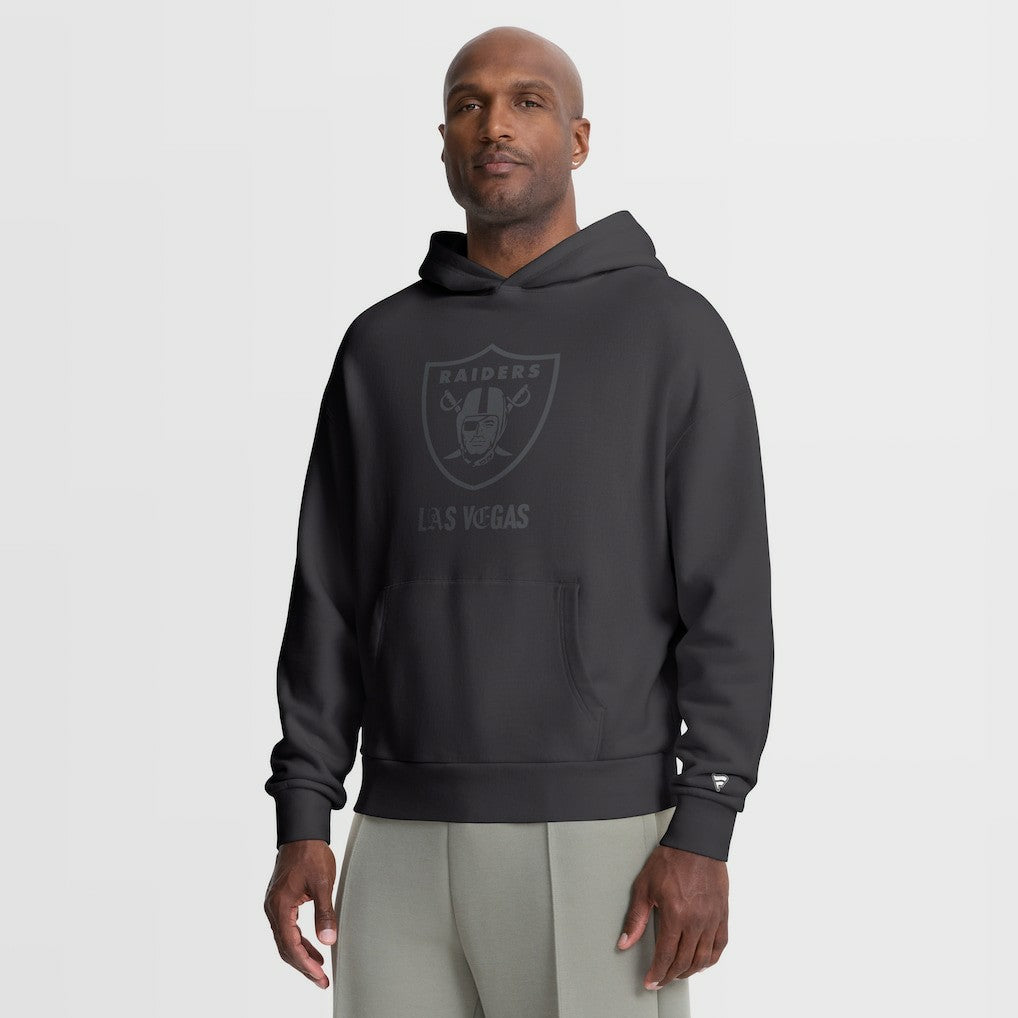 Las Vegas Raiders Oversized Type Play Location Hoodie Black - Fanatics