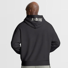 Las Vegas Raiders Oversized Type Play Location Hoodie Black - Fanatics