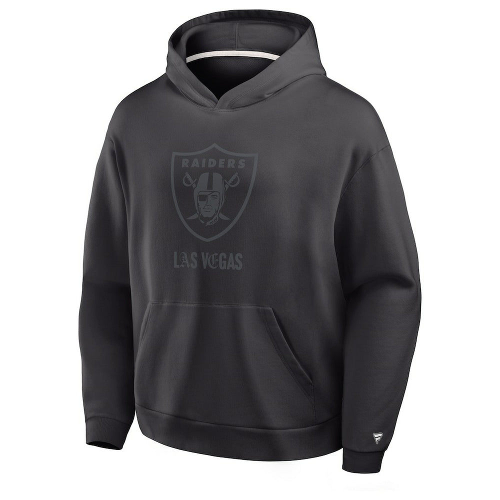 Las Vegas Raiders Oversized Type Play Location Hoodie Black - Fanatics