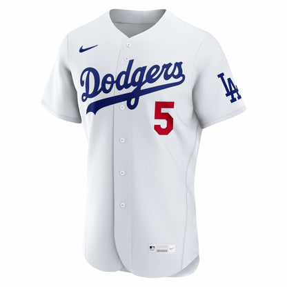 Freddie Freeman Los Angeles Dodgers Nike Home Authentic Jersey - White | MLB Jerseys