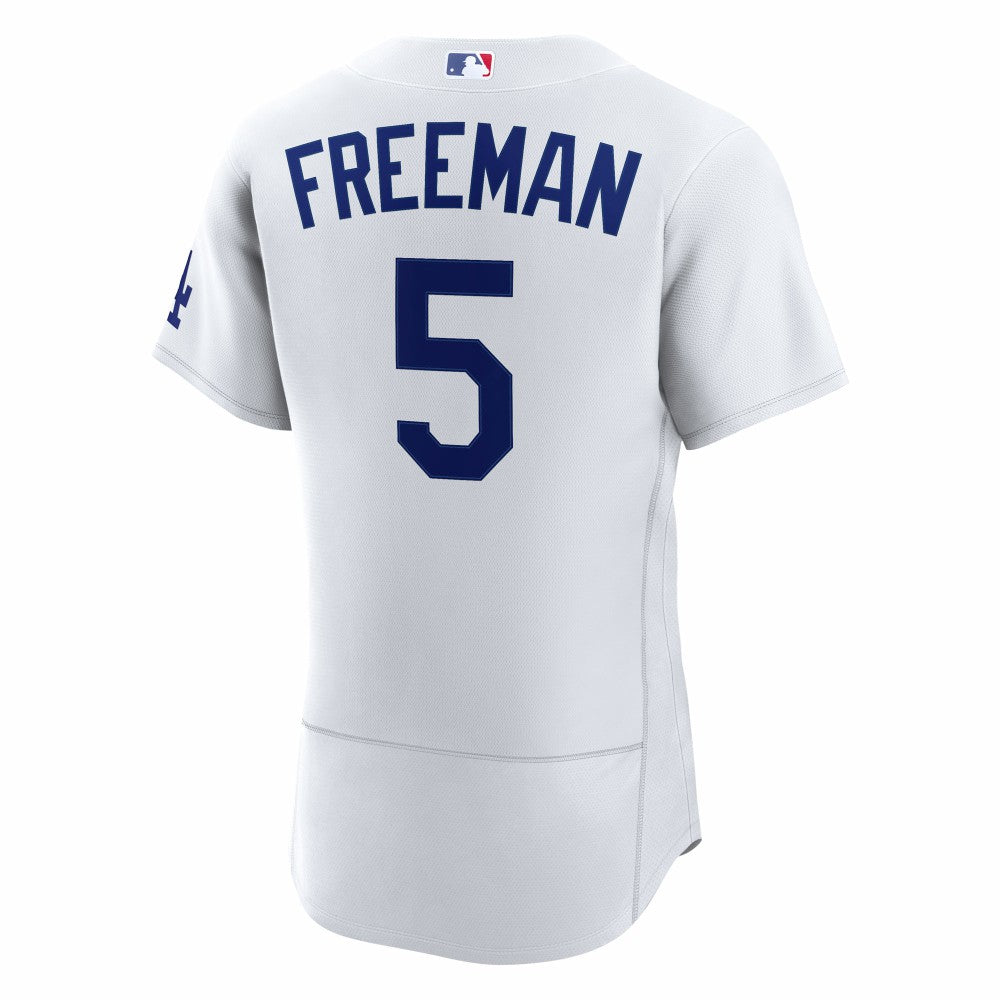 Freddie Freeman Los Angeles Dodgers Nike Home Authentic Jersey - White | MLB Jerseys