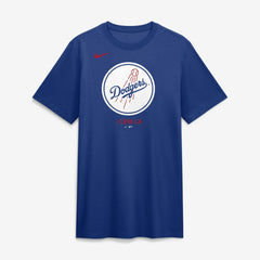 Los Angeles Dodgers Nike Tri-Blend Logo T-Shirt Online