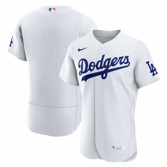 Los Angeles Dodgers Nike Home Authentic Jersey - White | MLB Jerseys