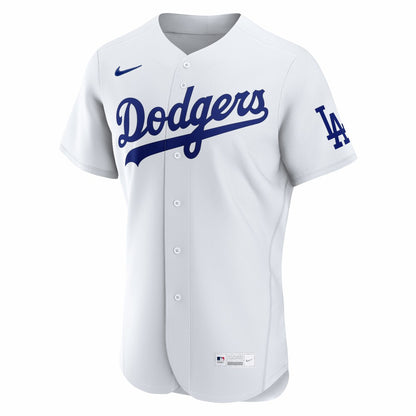 Los Angeles Dodgers Nike Home Authentic Jersey - White | MLB Jerseys