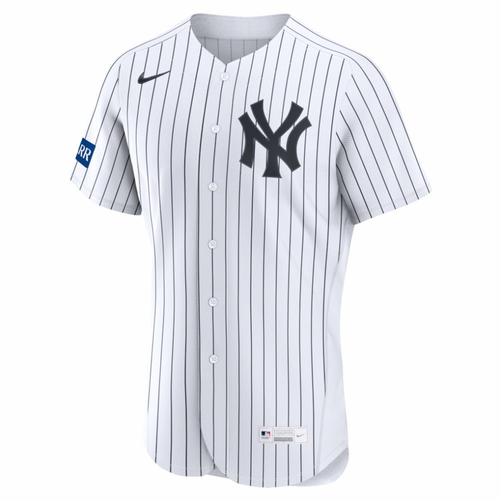 New York Yankees Nike Home Sponsor Patch Authentic Jersey Lifestyle