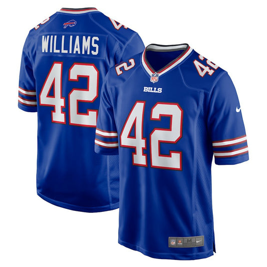 Dorian Williams Buffalo Bills Home Game Jersey - Royal | NFL Jerseys