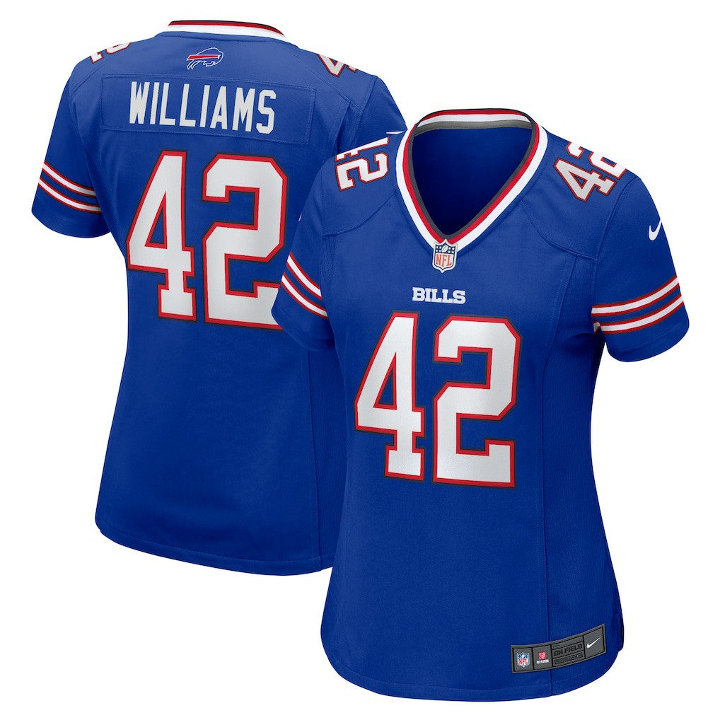 Dorian Williams Buffalo Bills Women's Home Game Jersey Royal - Nike
