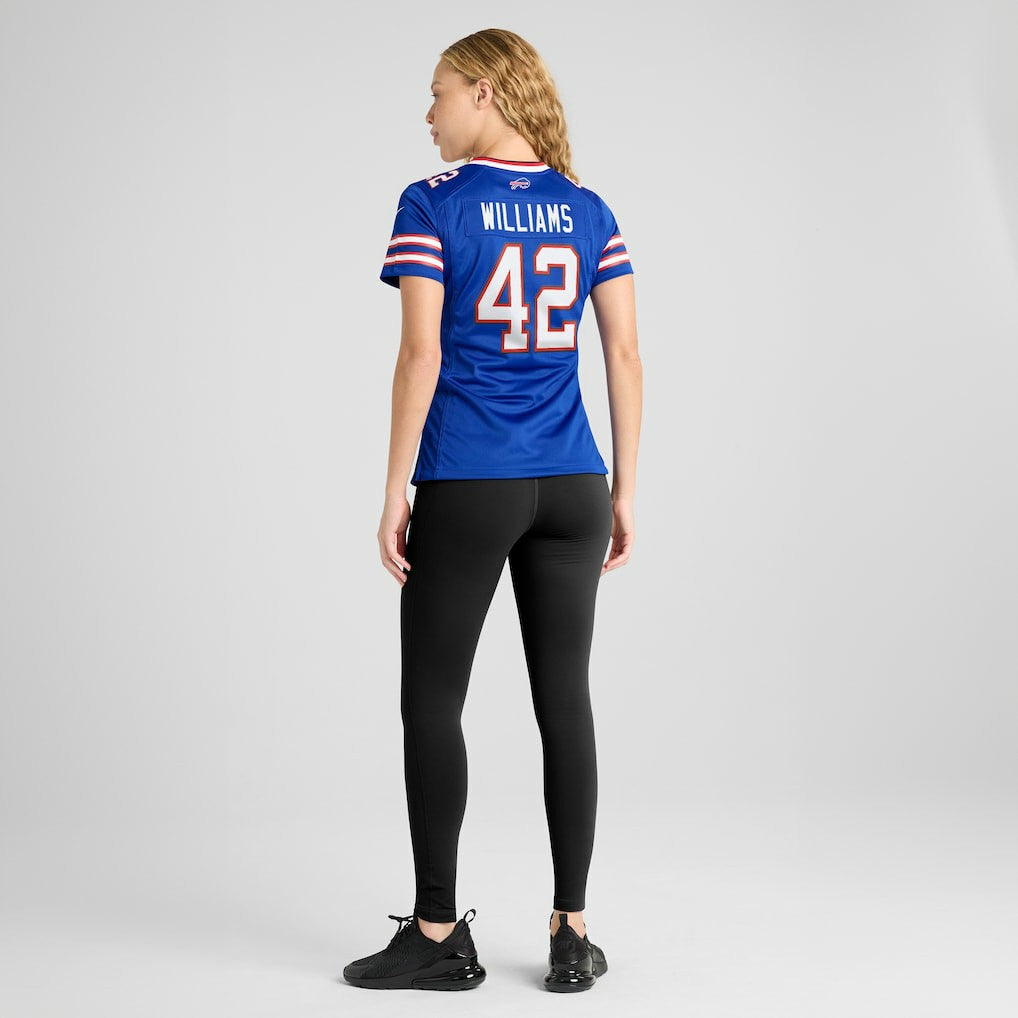 Dorian Williams Buffalo Bills Women's Home Game Jersey Royal - Nike