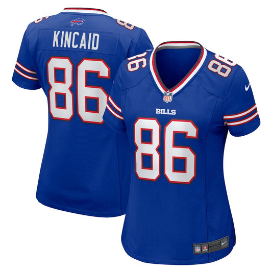 Dalton Kincaid Buffalo Bills Women's Home Game Jersey - Royal | NFL Jerseys