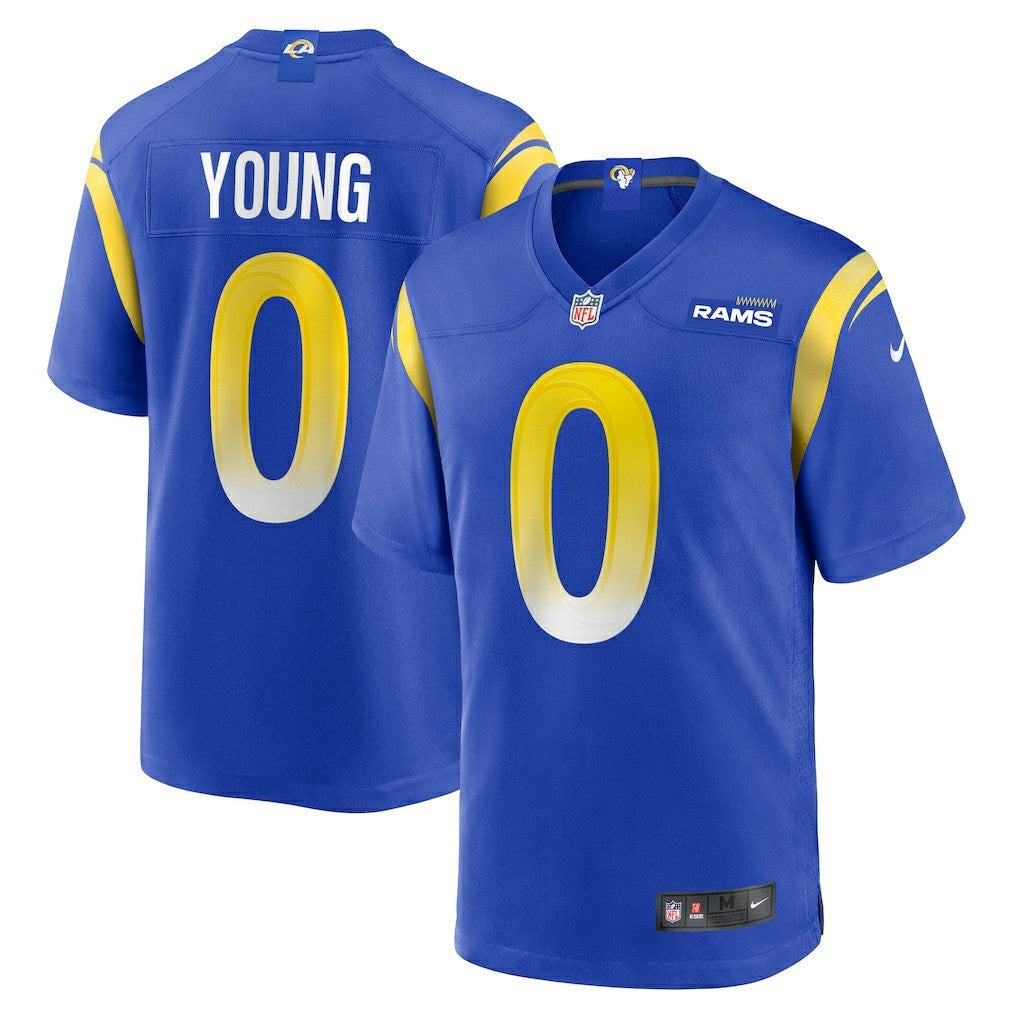 Byron Young Los Angeles Rams Home Game Jersey Royal - Nike