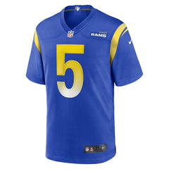Tutu Atwell Los Angeles Rams Home Game Jersey Royal - Nike