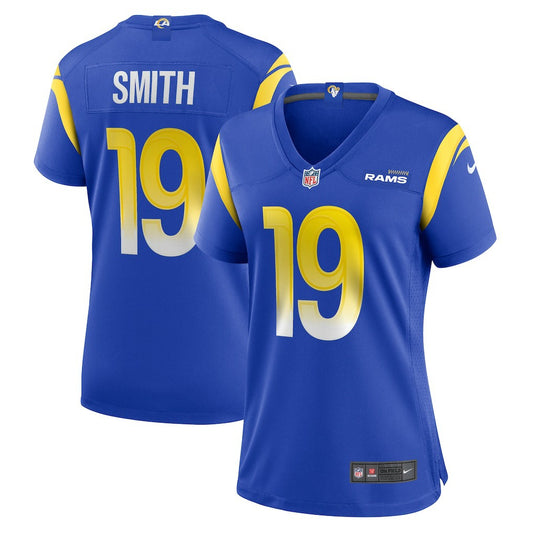 Xavier Smith Los Angeles Rams Women's Home Game Jersey - Royal | NFL Jerseys