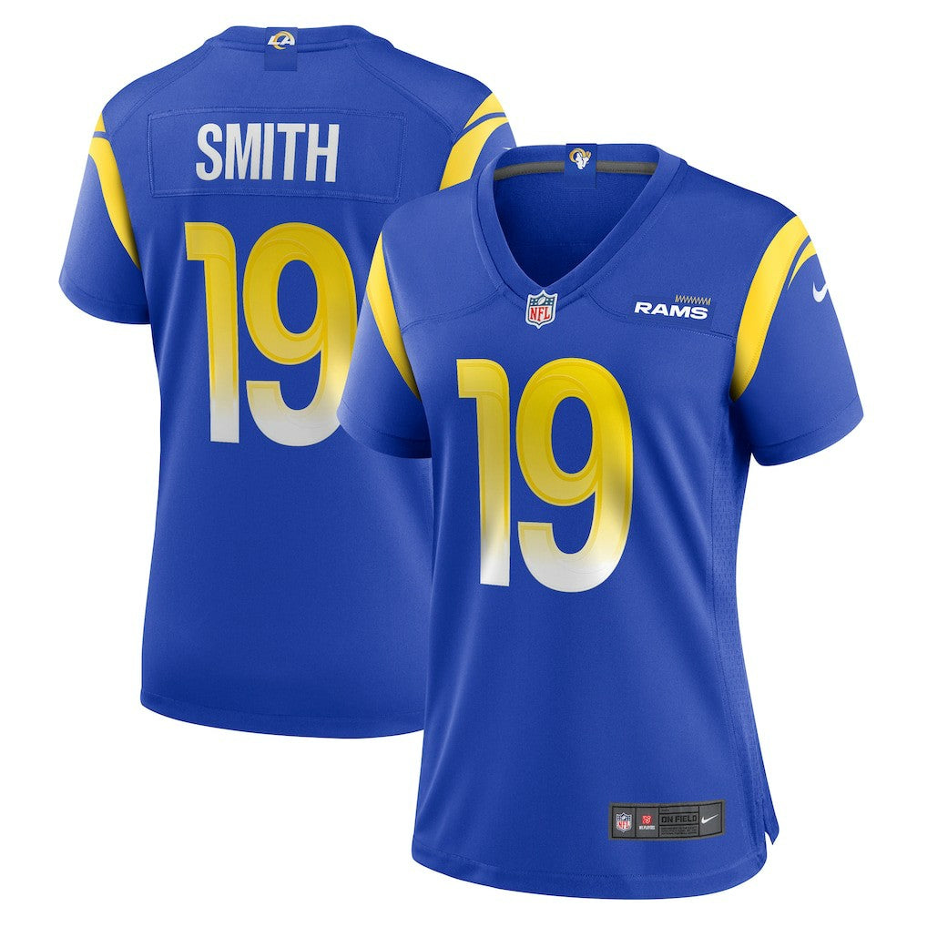 Xavier Smith Los Angeles Rams Women's Home Game Jersey Royal - Nike