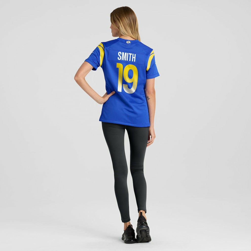 Xavier Smith Los Angeles Rams Women's Home Game Jersey Royal - Nike
