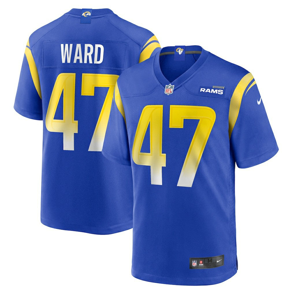 Alex Ward Los Angeles Rams Home Game Jersey Royal - Nike