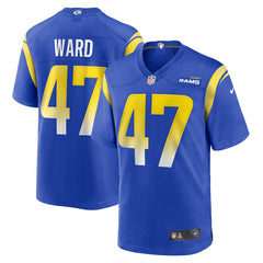 Alex Ward Los Angeles Rams Home Game Jersey Royal - Nike